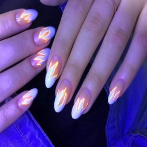 Glow In The Dark Nail Designs