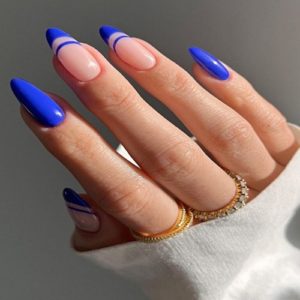 Royal Blue Acrylic Nails